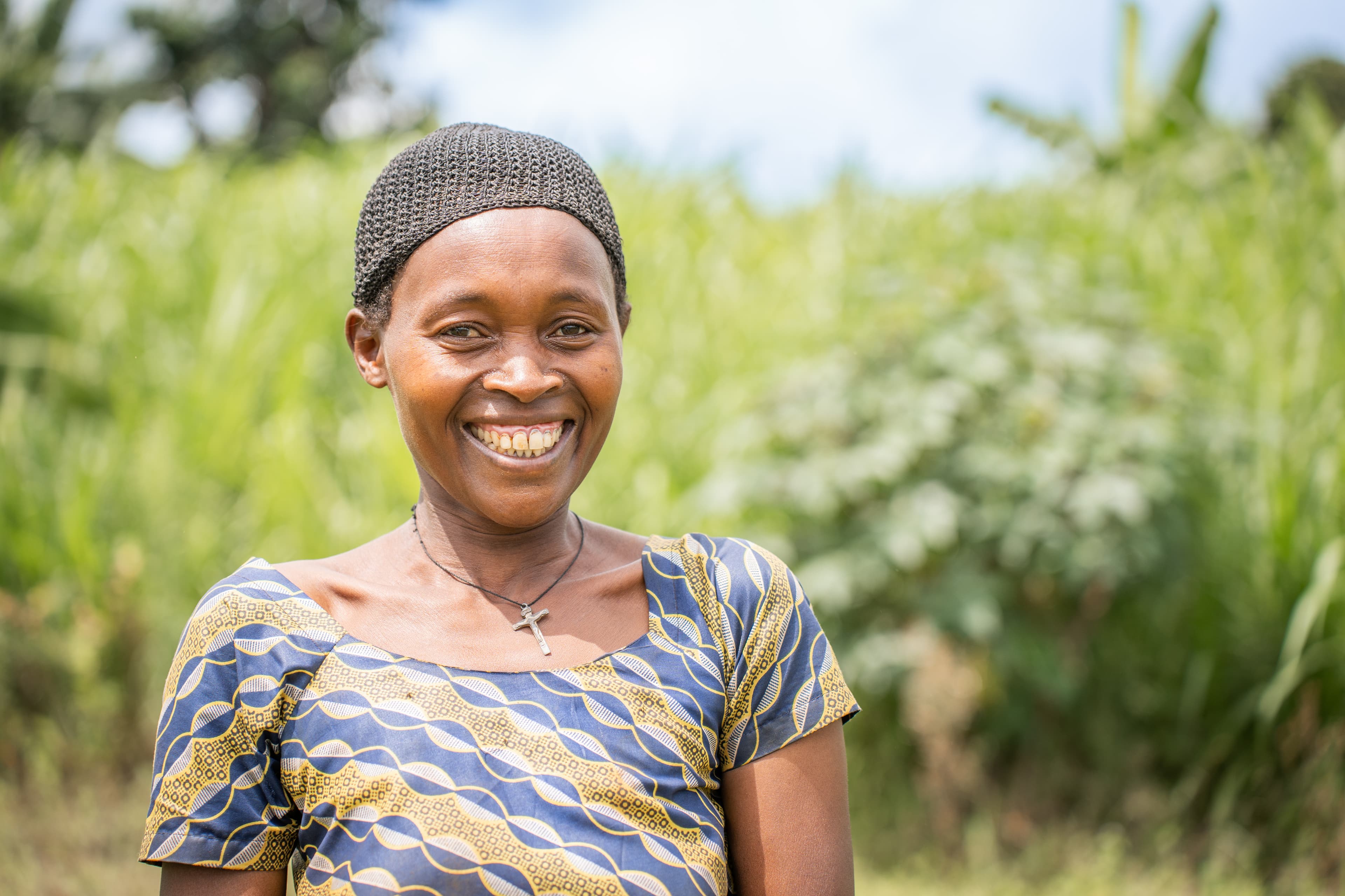 Woman for Women Rwanda program participant